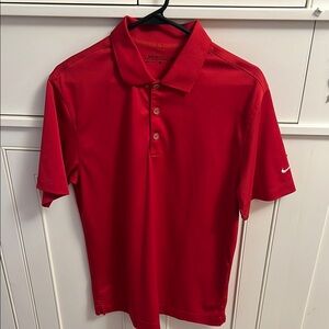 Nike Red Polo Shirt for Effortless Style